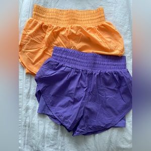 Running shorts